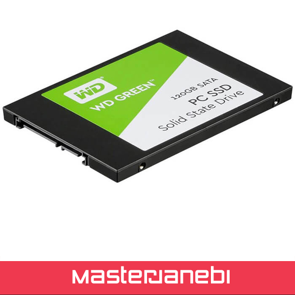اس اس دی اینترنال وسترن دیجیتال GREEN PC 120GB ظرفیت 120 گیگابایت