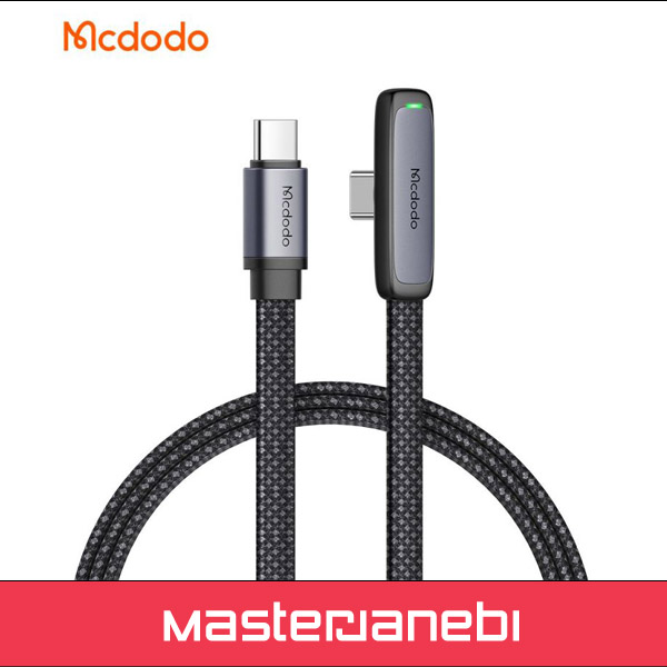 کابل شارژ USB-C به USB-C مک دودو 65 وات مدل MCDODO 3361 طول 1.8 متر