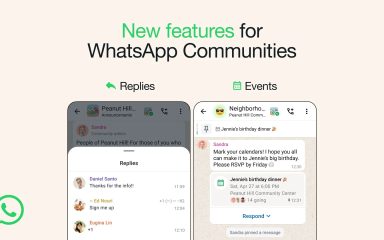قابلیت برنامه‌ریزی رویدادهای واتساپ