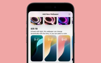 iOS 18 والپیپر پویا