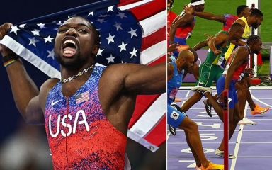 نوا لایلز سریع‌ترین مرد المپیک پاریس ۲۰۲۴