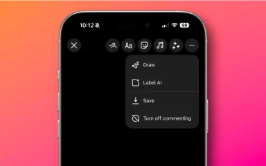 نحوه بازگرداندن گزینه ذخیره استوری در دوربین اینستاگرام