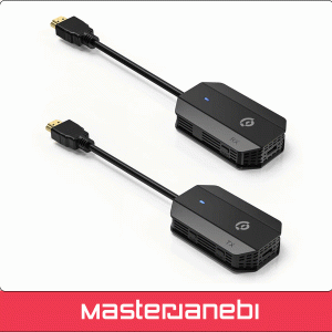 دانگل انتقال تصویر بی سیم HDMI پاورولوژی Powerology Wireless HDMI To HDMI PHDMRABK Powerology Wireless HDMI To HDMI PHDMRABK