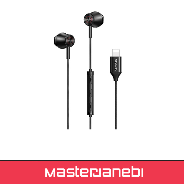 هندزفری سیمدار مک دودو مدل پورت ورودی لایتنینگ HP-4080