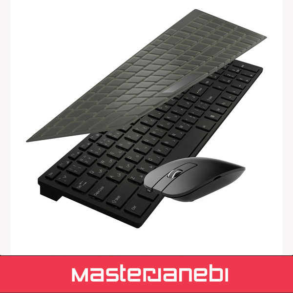 کیبورد و موس بی سیم تسکو مدل 7026