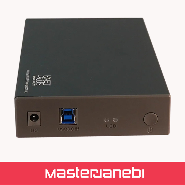 باکس هارد فلزی 3٫5 اینچ USB 3.0 کی نت پلاس KP-B65
