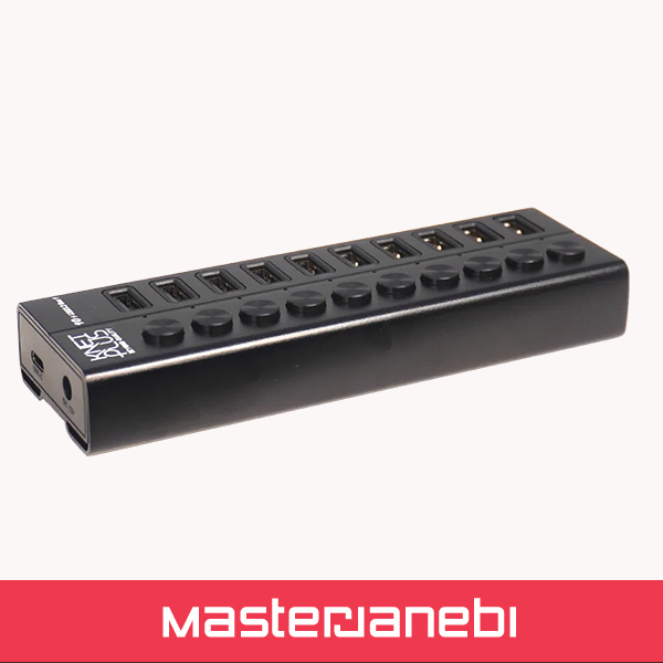 هاب 10 پورت USB 3.2 کی نت پلاس KP-HA110