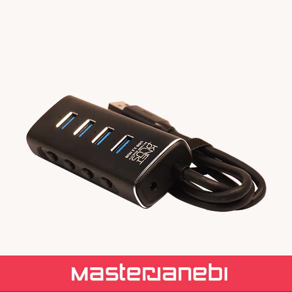هاب 4 پورت USB 3.1 کی نت پلاس KP-HA34