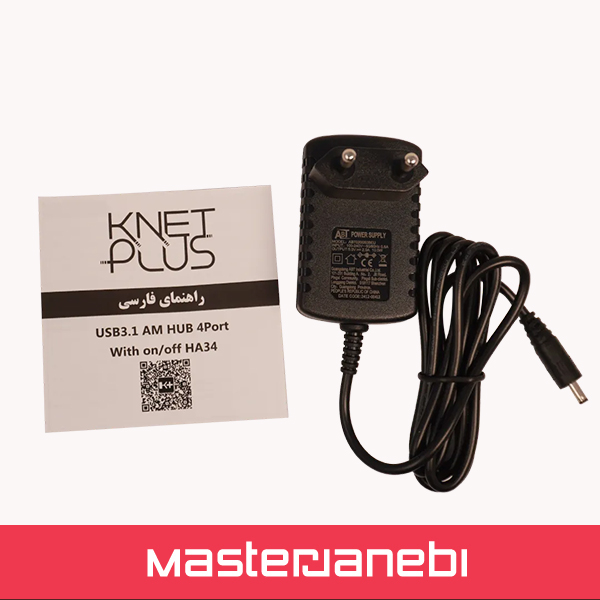 هاب 4 پورت USB 3.1 کی نت پلاس KP-HA34