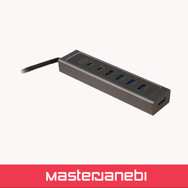 هاب 7 پورت Type C کی نت پلاس KP-HC37