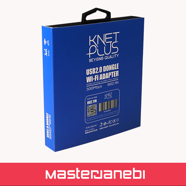 کارت شبکه USB 2.0 بی سیم کی نت پلاس KP-W300