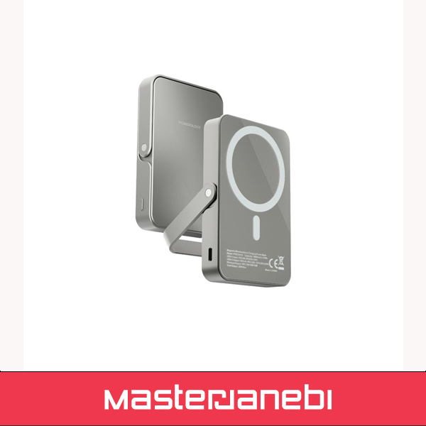 پاوربانک وایرلس 10000 پاورولوژی Powerology Magsafe Power Bank PPBCHA36
