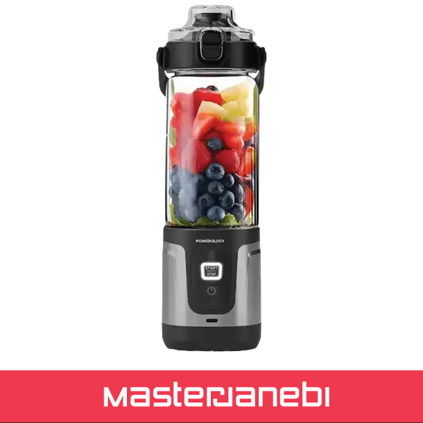 Powerology Duomix Portable Blender PWPB27BK
