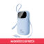 پاوربانک 45 وات 20000 با کابل متصل بیسوس Baseus Qpow 3 Enerfill FC31 Power Bank PPQD3-2045L