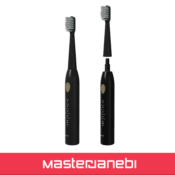 مسواک برقی هوشمند گرین لاین Green Lion Sonic Plus Rechargeable Toothbrush GNGTB15TBBK