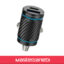 شارژر فندکی پاورولوژی Pico Dual Port 36W مدل PCCSR023BK