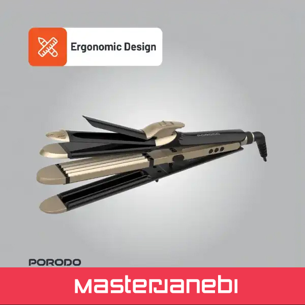 اتو مو 4 کاره پرودو Porodo 4 Style Hair Iron PD-LFST109