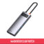 Baseus Metal Gleam 6 in 1 Multifunctional Type-C HUB CAHUB-CW0G