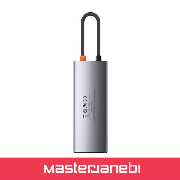 Baseus Metal Gleam 6 in 1 Multifunctional Type-C HUB CAHUB-CW0G