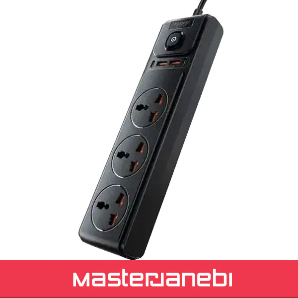 JOYROOM 7-in-1 Versatile Power Strip JR-TE1