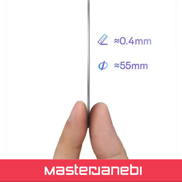 پک دو عددی حلقه مغناطیسی موبایل بیسوس Baseus Halo Series magnetic ring PCCH000001 Baseus Halo Series magnetic ring PCCH000001