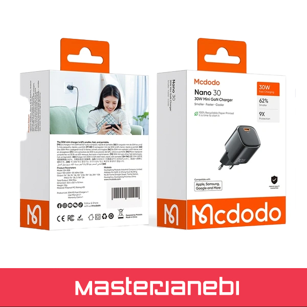 Mcdodo Nano 30W Gan Charger CH-008
