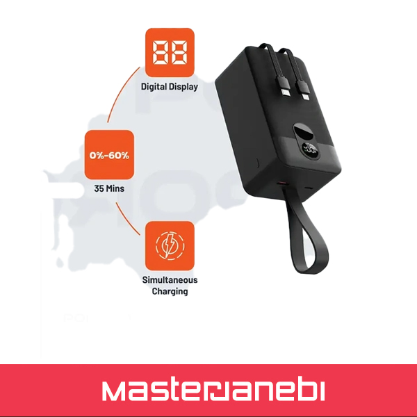 Porodo 50000mAh Power Bank PDPBFCH061