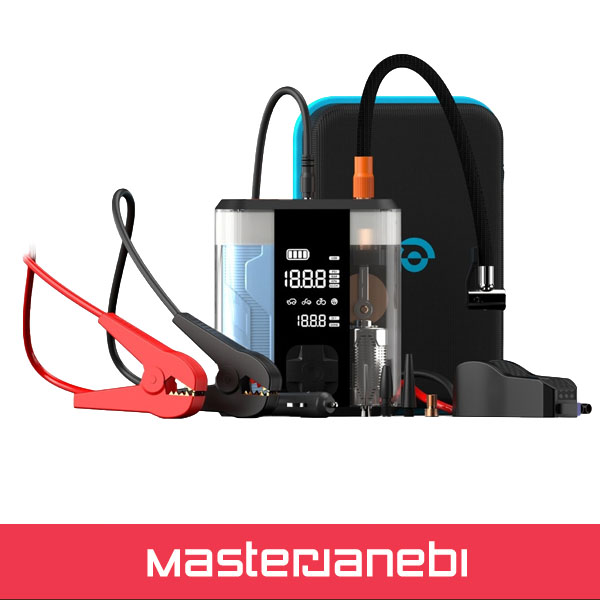 Powerology 8800mAh Jump Start Air Compressor PPBCHA47