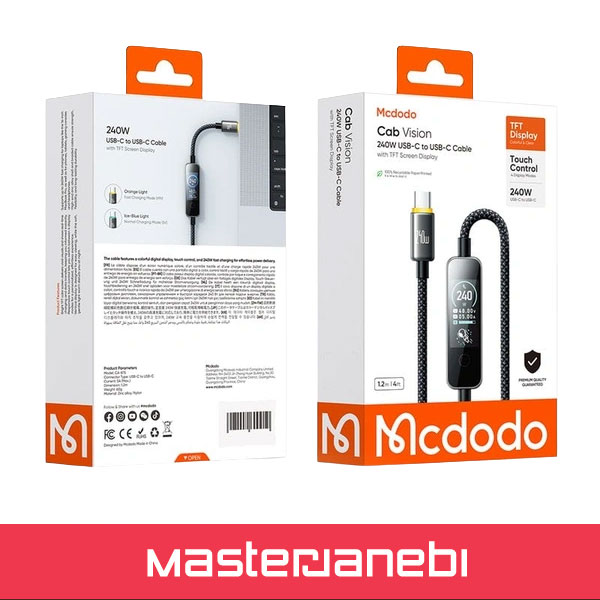 Mcdodo Cab Vision 240W 1.2m CA-8750