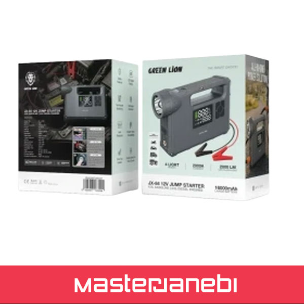 Green Lion JX-84 12V Jump Starter GNJUMSTJX84GY