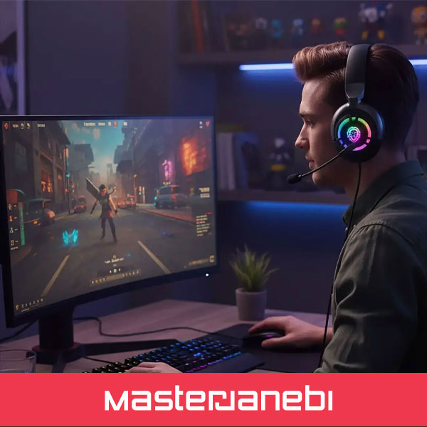 هدست بلوتوثی گرین لاین Green Lion Shadow Gaming Headset GNSHDANCHPBK Green Lion Shadow Gaming Headset GNSHDANCHPBK