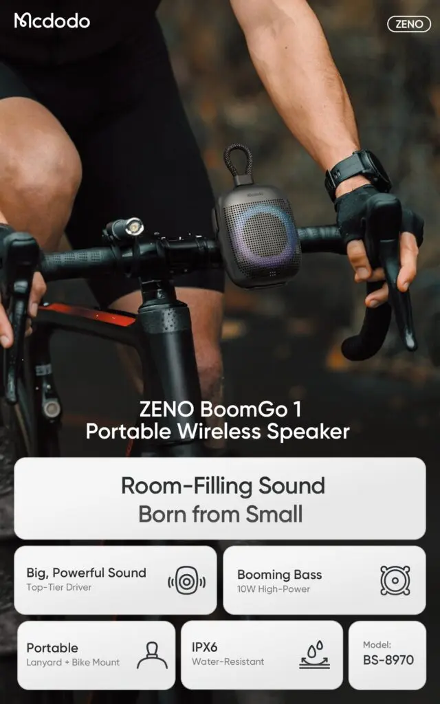 Mcdodo ZENO Boom Go1 BS-897