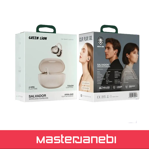 Green Lion Salvador Wireless Earbuds GNTWS87SBDGY