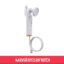 Porodo 2in1 Portable Bidet & Shower PDLFSTPB55WH