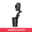 Green Lion 2-In-1 Flexgrip Car Cup Holder & Phone Mount GN2N1CUPHLBK