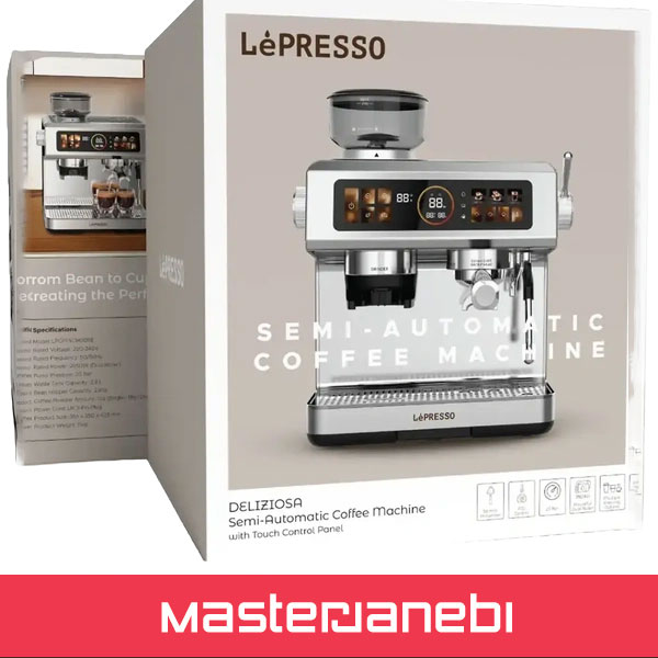 Lepresso Deliziosa Coffee Machine LPCFFSCM0098SL