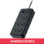 Porodo Blue 6 Sockets Power Strip 3M PB6ACPS1C3ABK