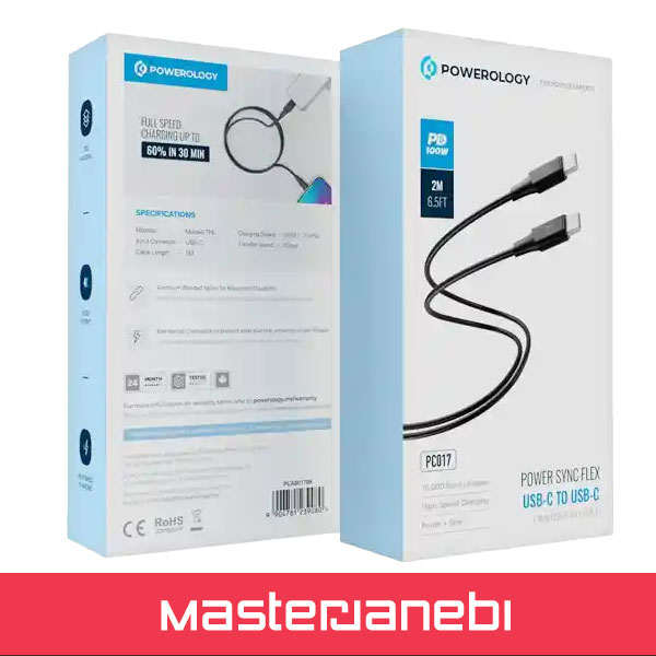 Powerology Power Sync Flex PCAB017BK