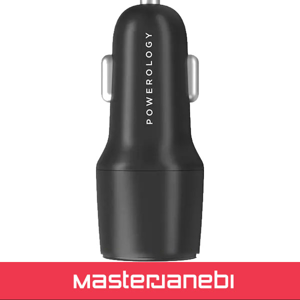 Powerology Ultra-Quick Car Charger PCCSR006