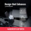 Porodo 200W Car Inverter PDCI103BK