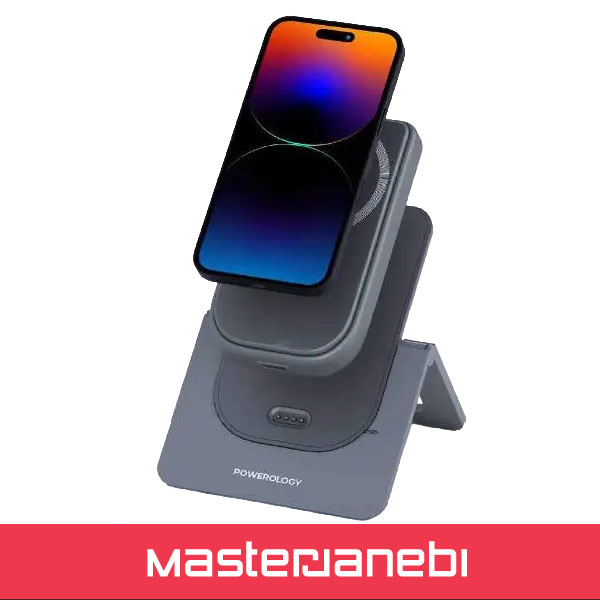Powerology 10000mAh MagSafe Combo Power Bank PPBCHA21GY