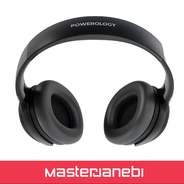 هدفون ANC پاورولوژی Powerology Noise Cancellaation Headphone PWLAU003 Powerology Noise Cancellaation Headphone PWLAU003