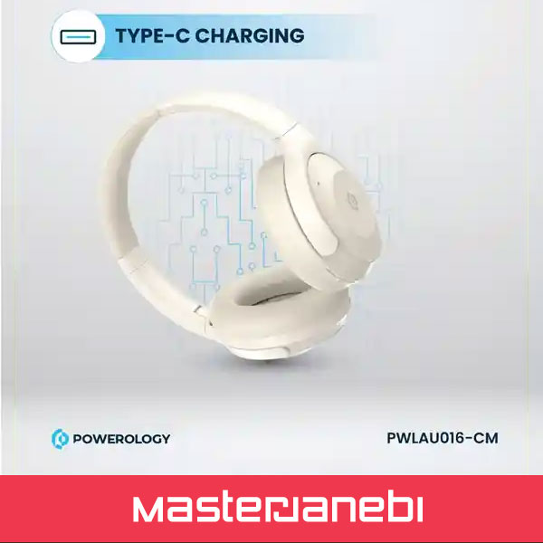 Powerology Hybrid ANC Headphone PWLAU016