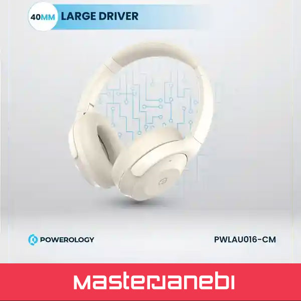 Powerology Hybrid ANC Headphone PWLAU016