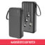Porodo Piano 20000mAh Power Bank with Integrated Cables PDPBJ34BK