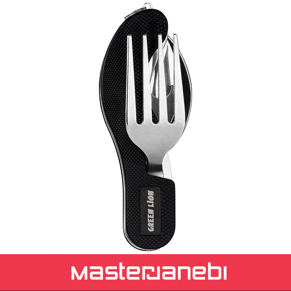 Green Lion 4 in 1 Cutlery Set GN4IN1CSETBK