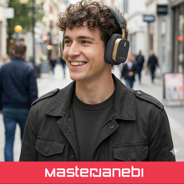 Green Lion Cannes Wireless ANC Headphones GNCANANCHPBK
