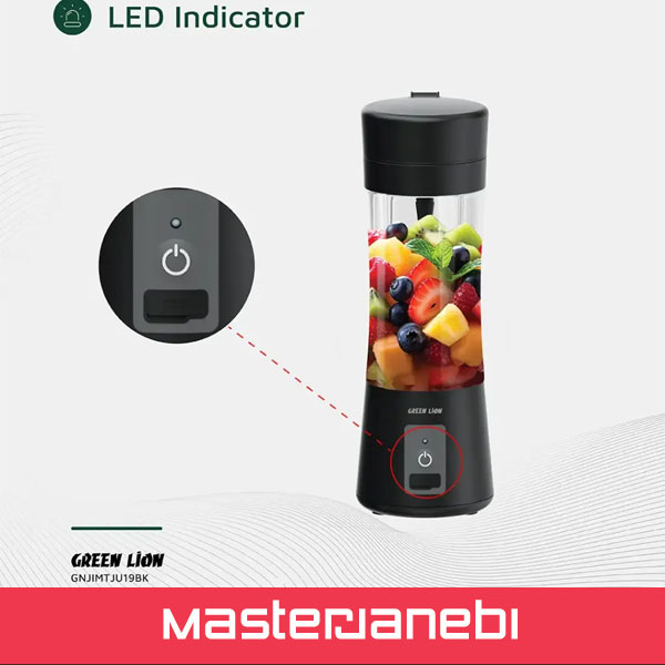 Green Lion Juice Mate Portable Juicer 380mL GNJIMTJU19BK