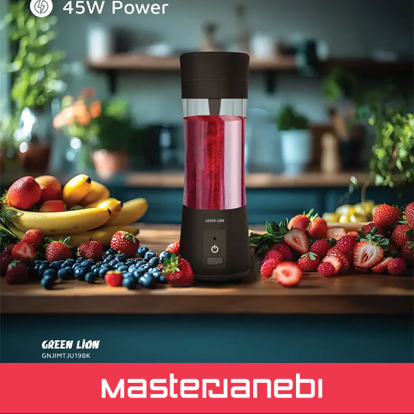 Green Lion Juice Mate Portable Juicer 380mL GNJIMTJU19BK