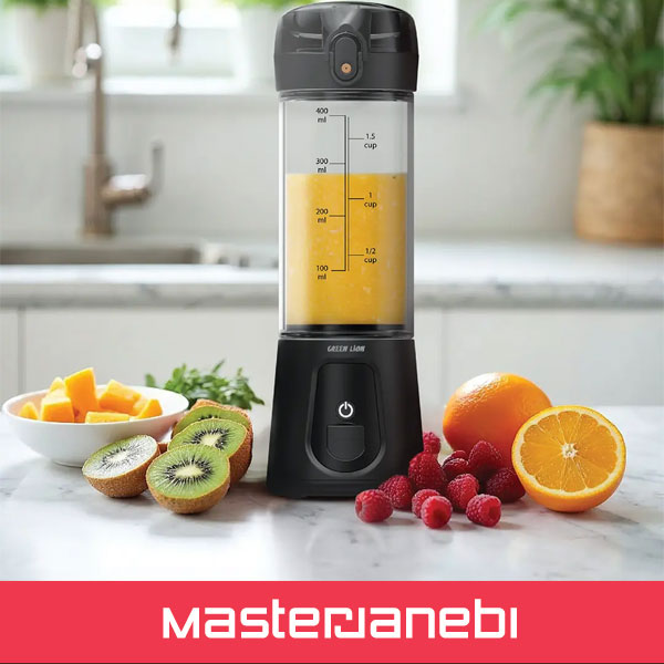 Green Lion Juice Mate Pro Portable Juicer 470mL GNJUMTPR20BK